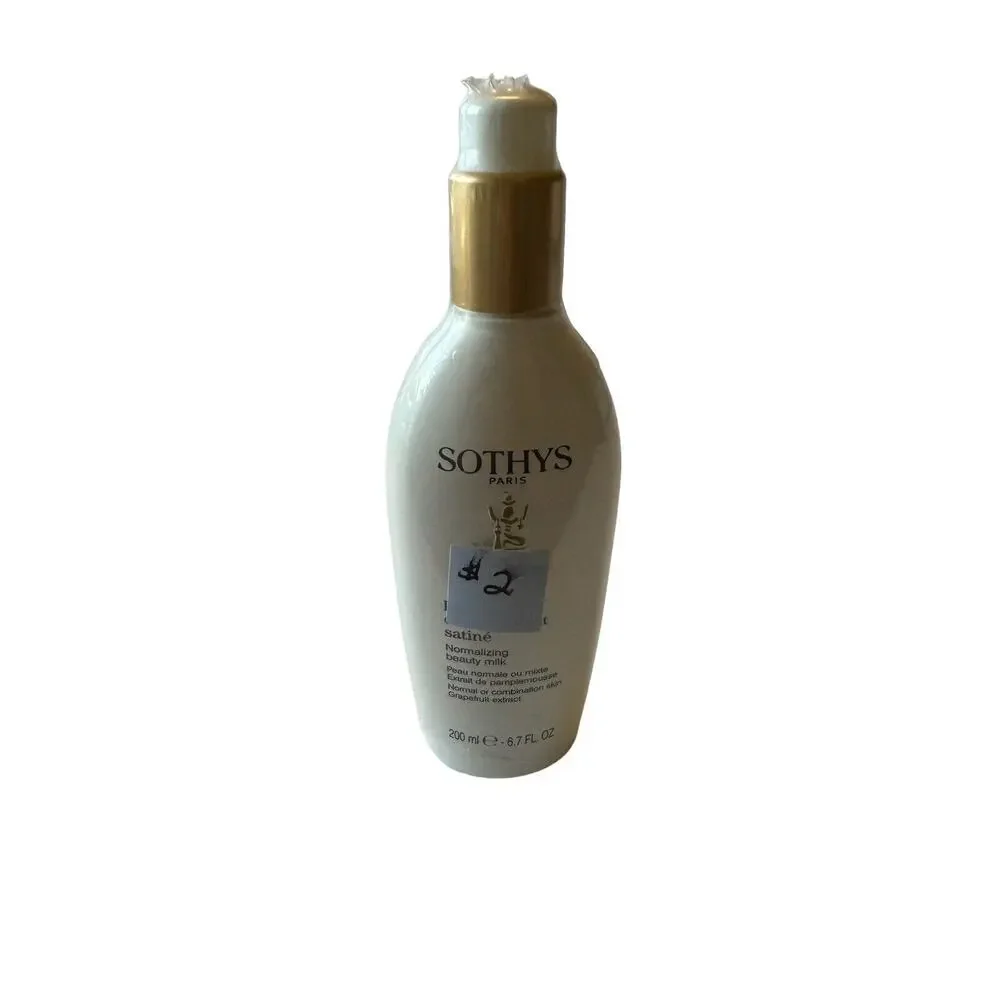 Sothys Lait Demaquillant Satiné Normalizing Beauty Milk 6.7 Fl Oz Sealed New